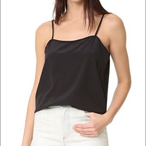 6397 silk Square neck camisole